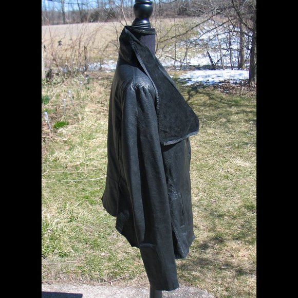 Blink Light Leather Jacket L2405 - Picture 3 of 3